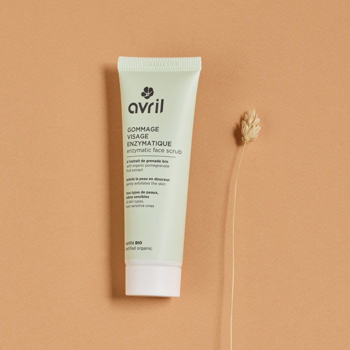 Gommage visage enzymatique Bio Avril