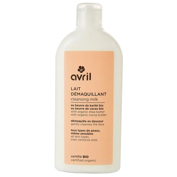 Lait démaquillant bio avril