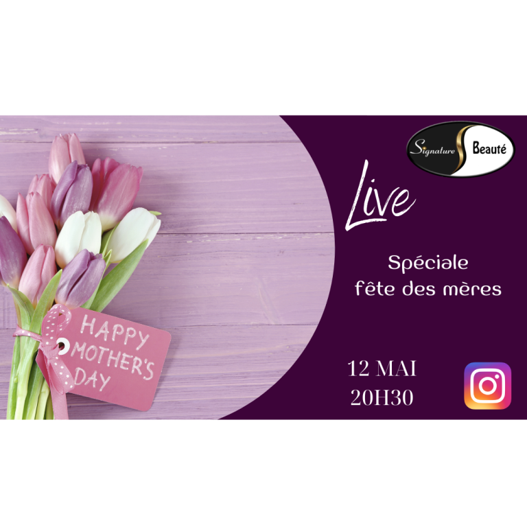Live spécial fête des mères le 12/05/26 à 20h30